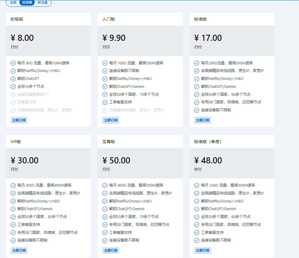 星辰网络  - 51国74专线节点8K无压